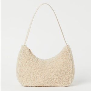 H&M Sherpa shoulder bag